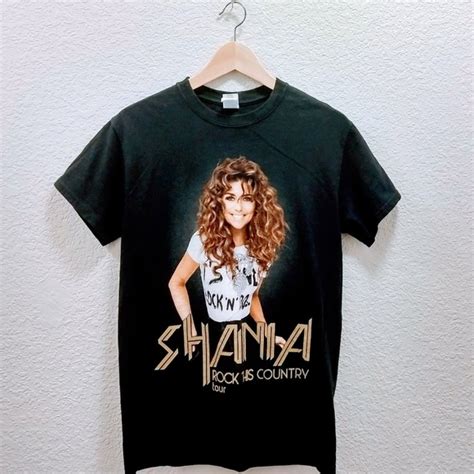 shania twain concert shirt