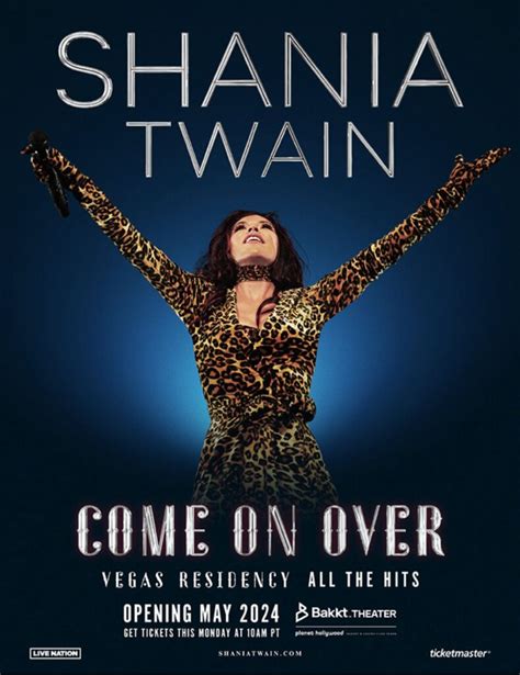 shania twain las vegas nv 2024 all the hits