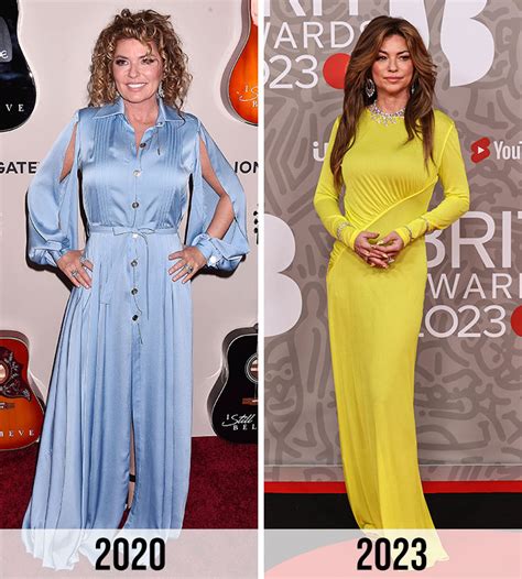 shania twain lost weight