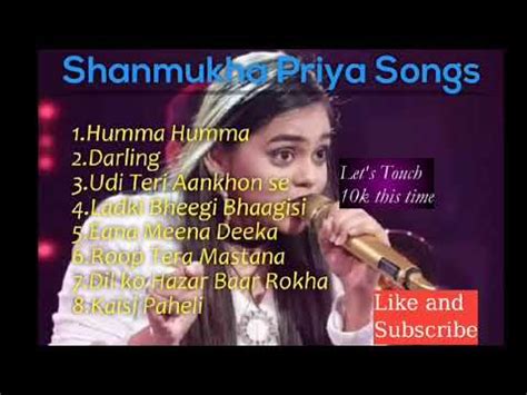shanmukha priya upcoming songs