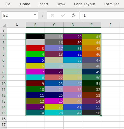 Shape Background Color Vba