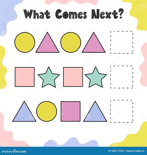 shape patterns what comes next