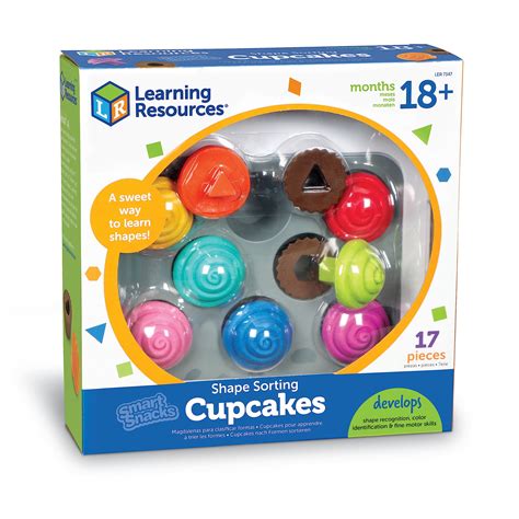 Shape Sorting Cupcakes