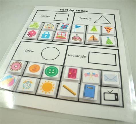 Shape Sorting Game Ks2
