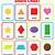 shapes flash cards printable free