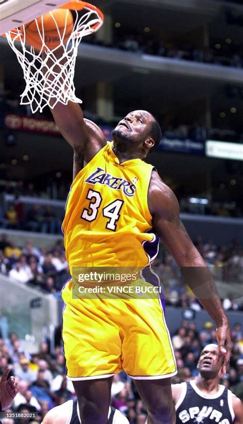 Shaquille O'Neal with the Lakers