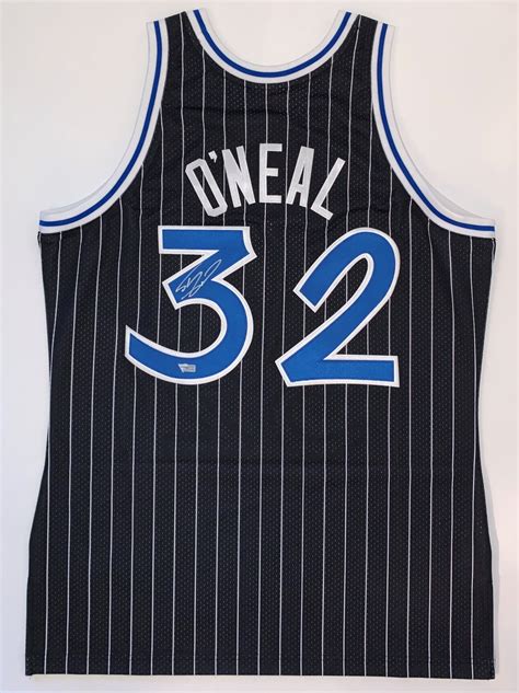 shaquille o'neal signed jersey