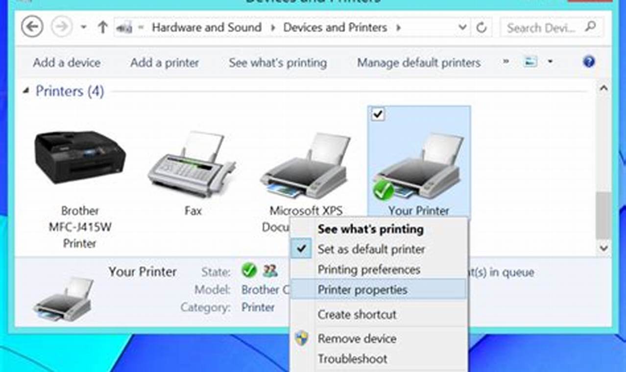share printer windows 7