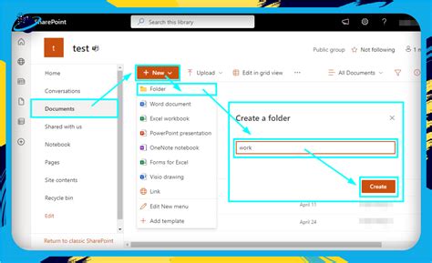 share just a folder in sharepoint