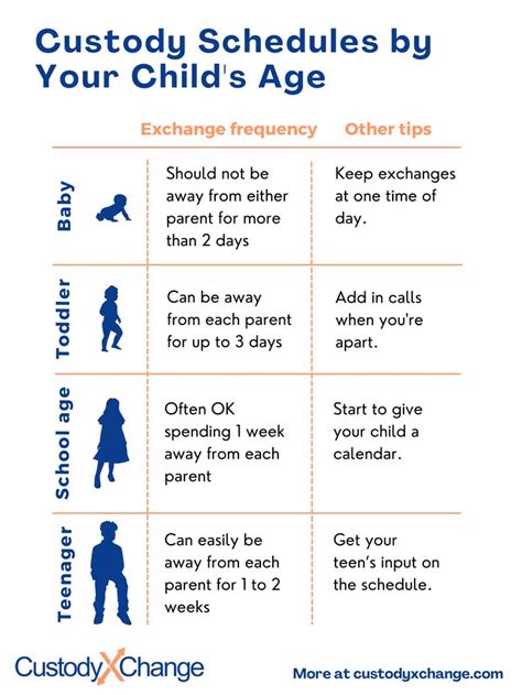 shared custody examples