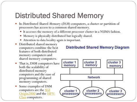 shared memory vs distributed memory in parallel computing