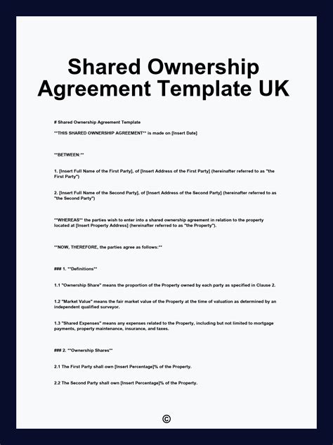 Shared Ownership Examples
