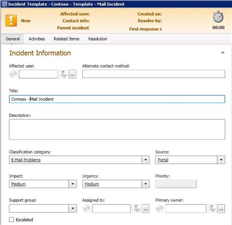 sharepoint incident reporting template