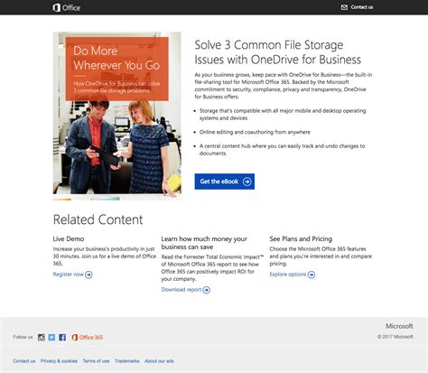 sharepoint online landing page examples