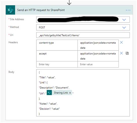 sharepoint online rest api create list item