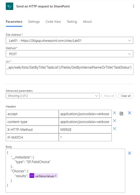 sharepoint rest api endpoints list