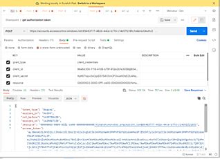 sharepoint rest api token type is not allowed