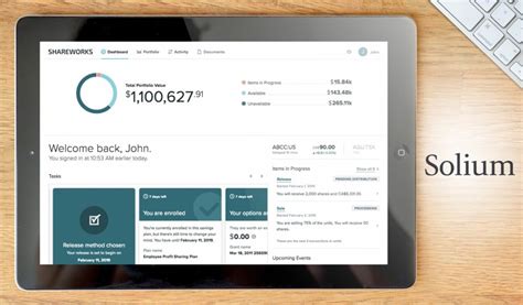 shareworks solium login