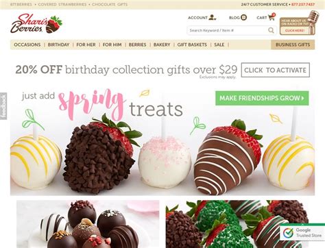 Shari's Berries Discount Code