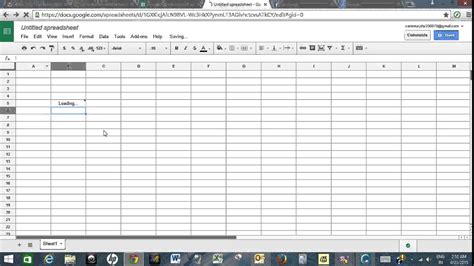 sharing excel spreadsheet google docs