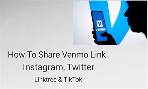 sharing venmo link on social media