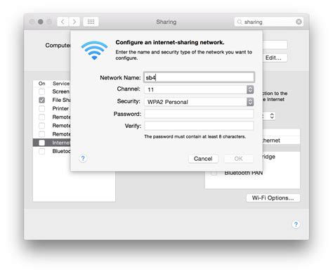 Sharing Wi-Fi from Your Mac or PC to Your iPhone