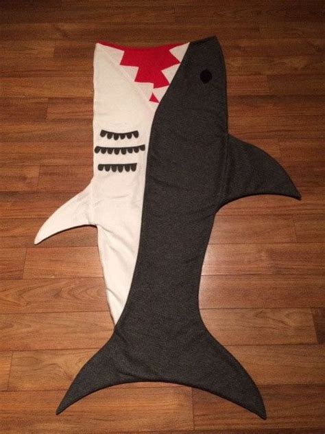 Shark Tail Blanket Sewing Pattern