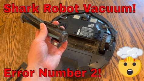 Shark Robot Error Code 2