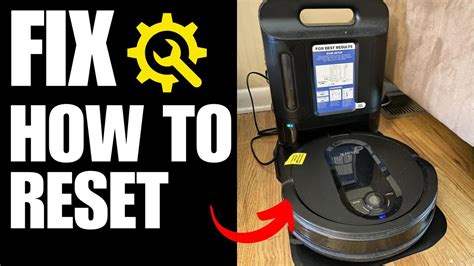 Shark Robot Vacuum Reset Button