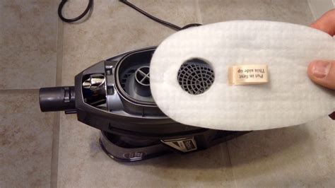 Shark Rocket Filter Installation