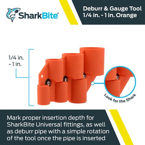 Sharkbite Fittings Depth Gauge