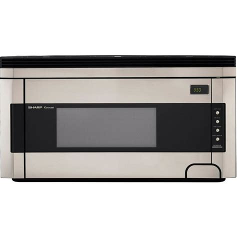 Sharp 1 5 Cu Ft Over The Range Microwave