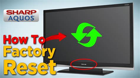 Sharp Aquos Factory Reset Code