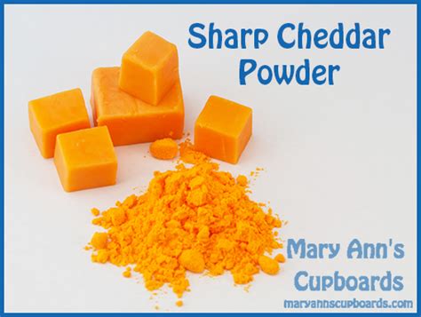 sharp cheddar cheese powder