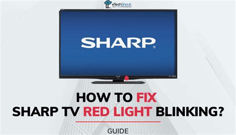 Sharp Tv Blinking Three Times