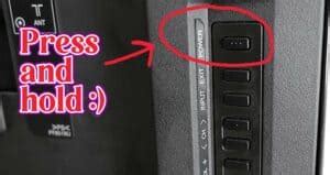 Sharp Tv Power Reset