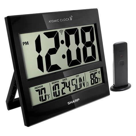 Sharp Spc900 Owners Manual Radio Controlled Atomic Thermo Clock