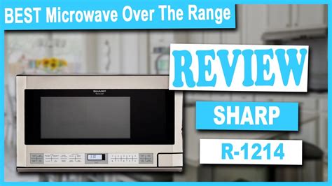 Sharp Microwave Oven R1214 User Guide