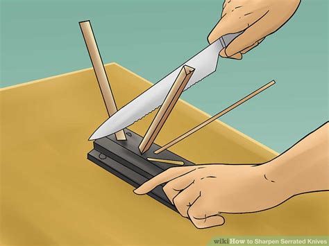 Sharpen Serrated Knives Work Sharp