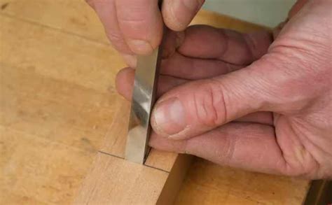 Sharpening A Mortise Chisel