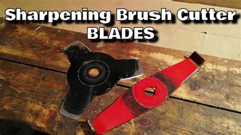 Sharpening Brush Cutter Blades