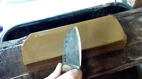 Sharpening Chisel Grind Knife