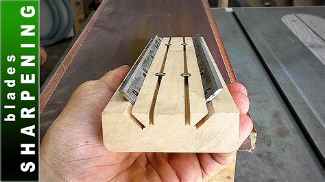 Sharpening Planer Knives