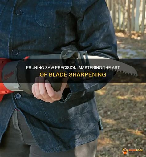 Sharpening Pruning Saws