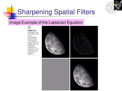 Sharpening Spatial Filters In Image Processing