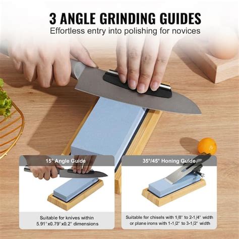 Sharpening Stone Example Of Use In The Food Preparation Process