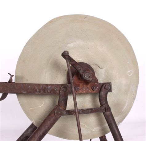 Sharpening Stone Wheel Antique