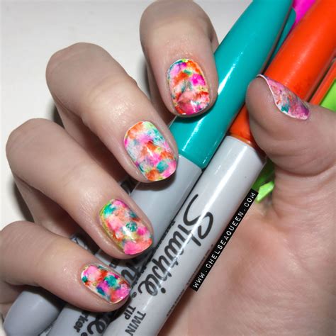 sharpie nail art designs