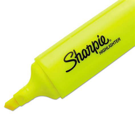 sharpie yellow highlighter