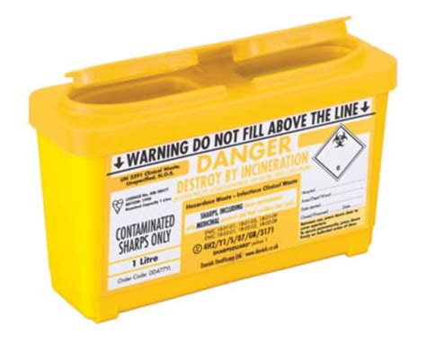 Sharps Box Yellow